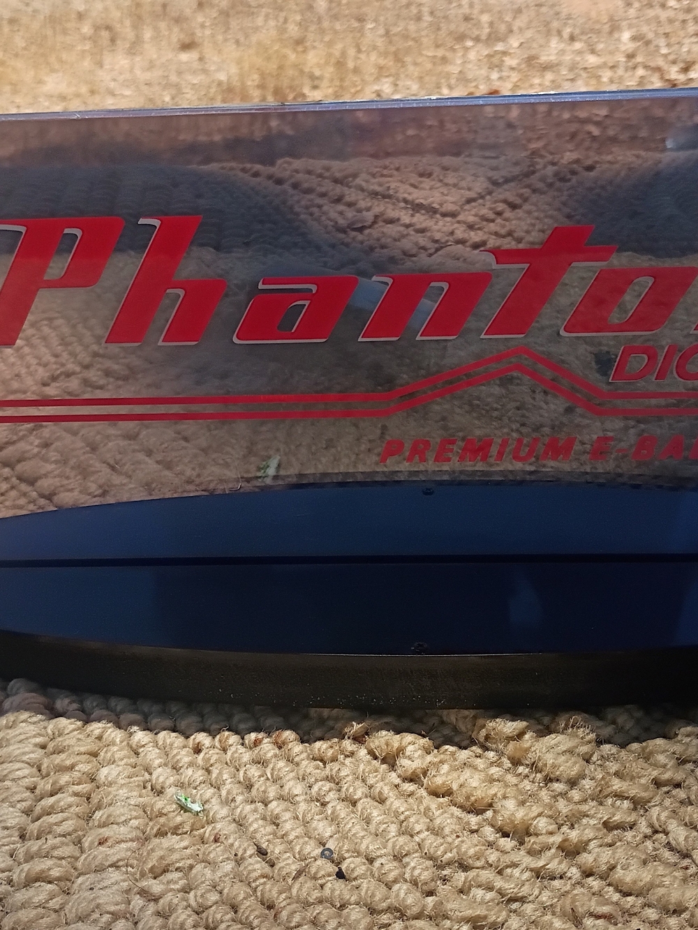 Phantom Digital Premium E-Board with Red Logo Advertisement.